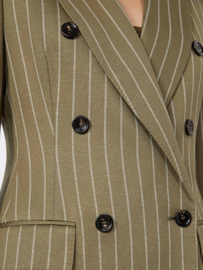 Blazer à double boutonnage en jersey - Balta - Max Mara