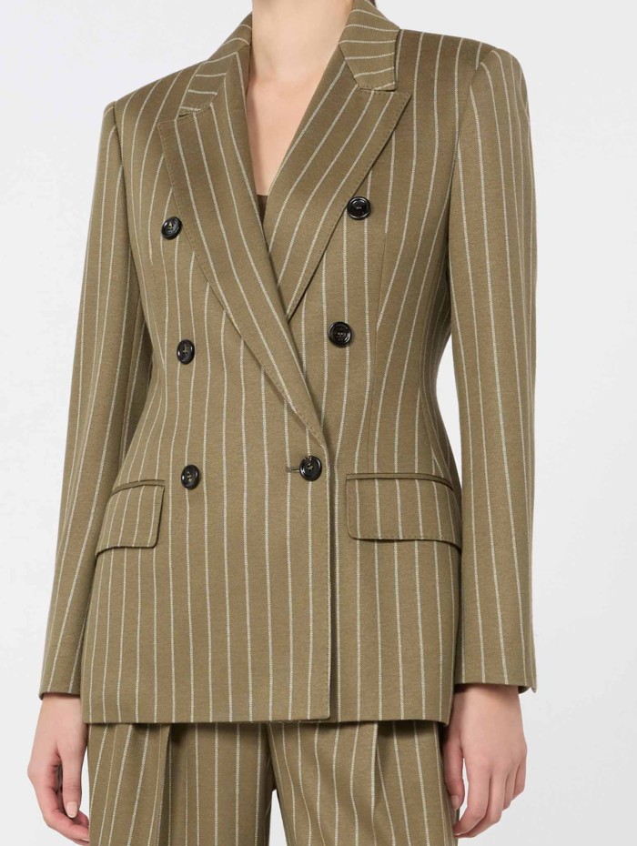 Blazer à double boutonnage en jersey - Balta - Max Mara