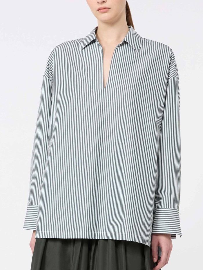 Chemisier en popeline de coton - Cristel - Max Mara