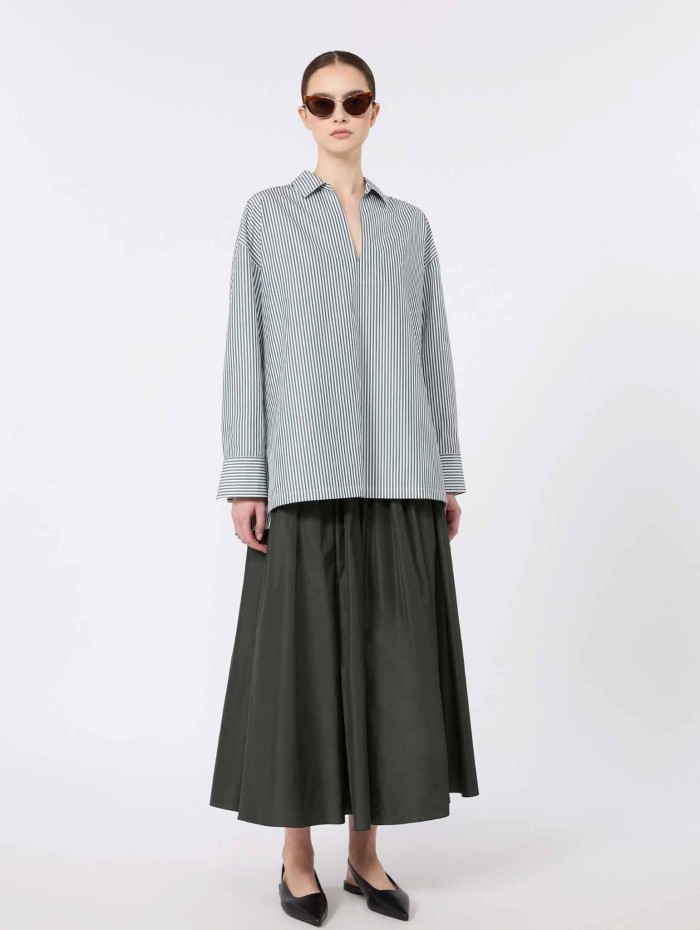 Chemisier en popeline de coton - Cristel - Max Mara