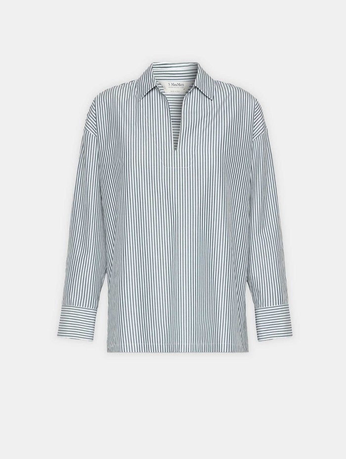 Chemisier en popeline de coton - Cristel - Max Mara
