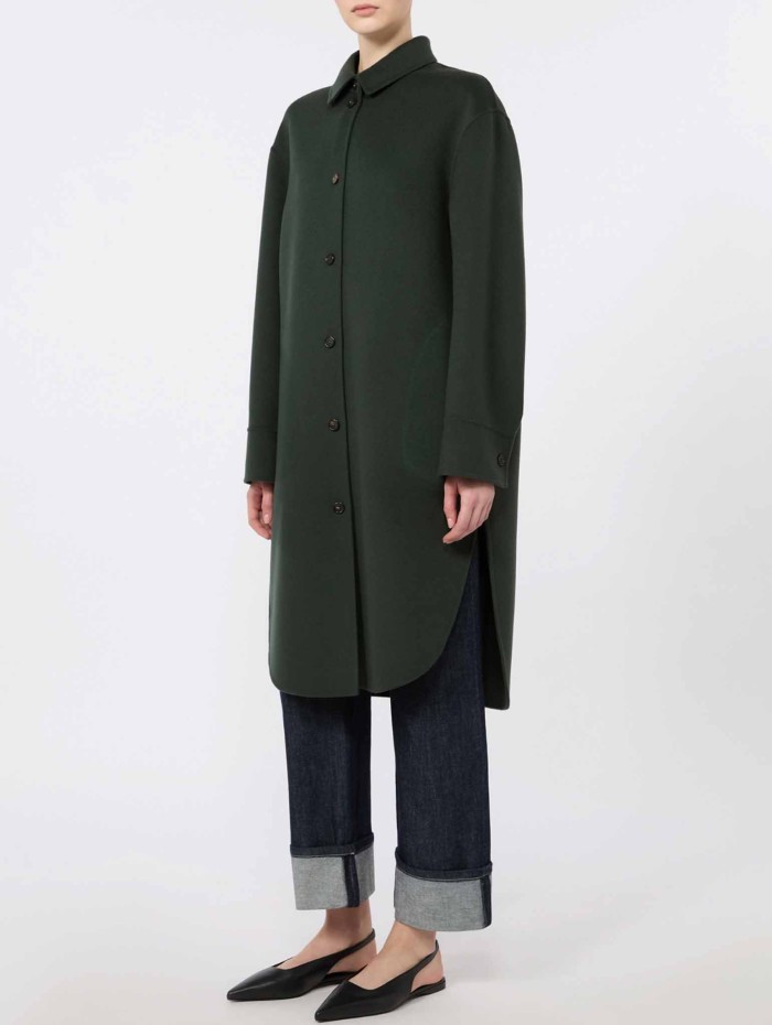 Manteau mi-long en drap de laine - Fante - Max Mara