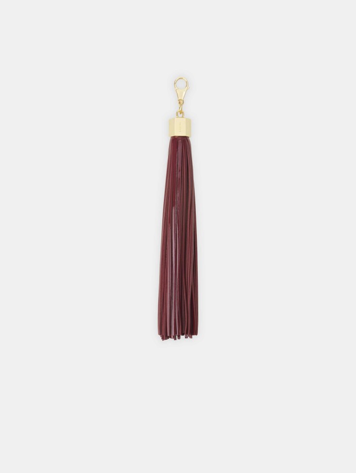Pompon en cuir - Logo - Lanvin