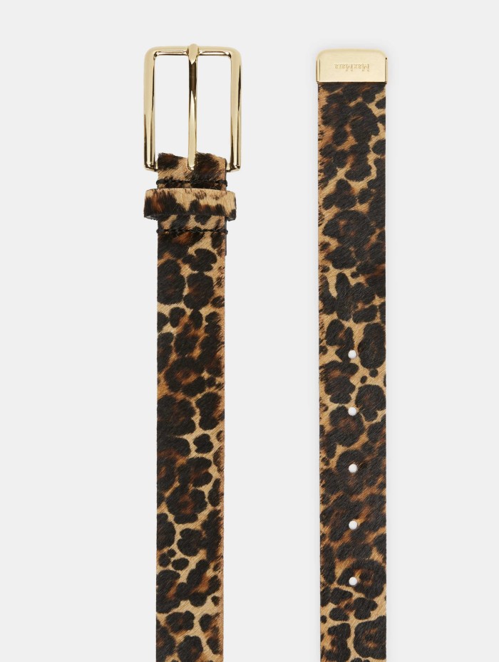 Ceinture en cuir imprimé - Mstometto - Max Mara