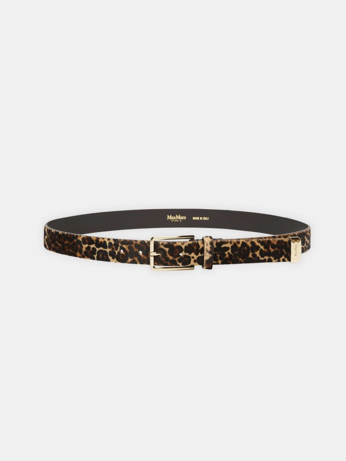 Ceinture en cuir imprimé - Mstometto - Max Mara