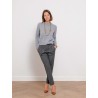 Pantalon gris à fronces - Alba - 26 Avenue