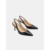 Escarpins en cuir noir - R1P1028 - Francesco Russo
