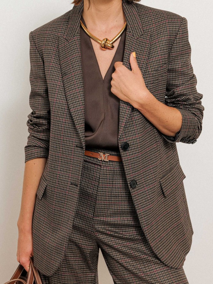 Blazer pied de poule - Gabrielle - 26 Avenue
