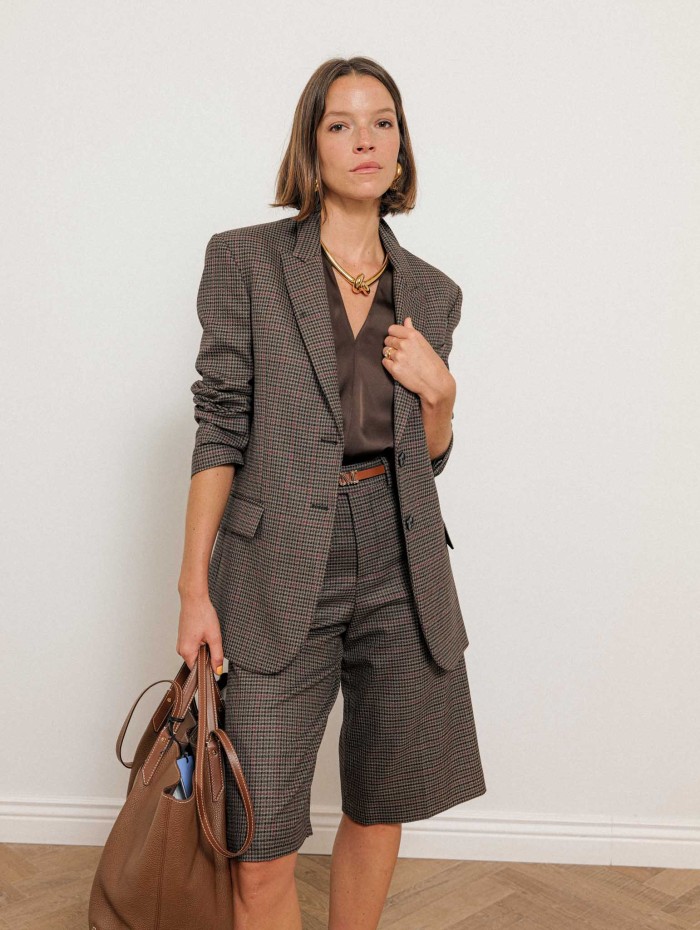 Blazer pied de poule - Gabrielle - 26 Avenue
