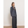 Blazer en jersey à pois navy - Valvola - Max mara