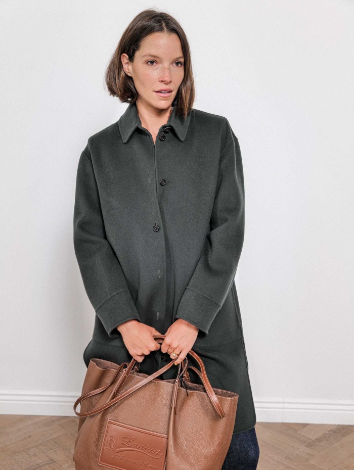 Manteau mi-long en drap de laine - Fante - Max Mara