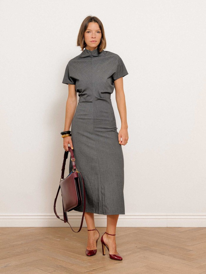Robe grise anthracite - Kate - 26 Avenue