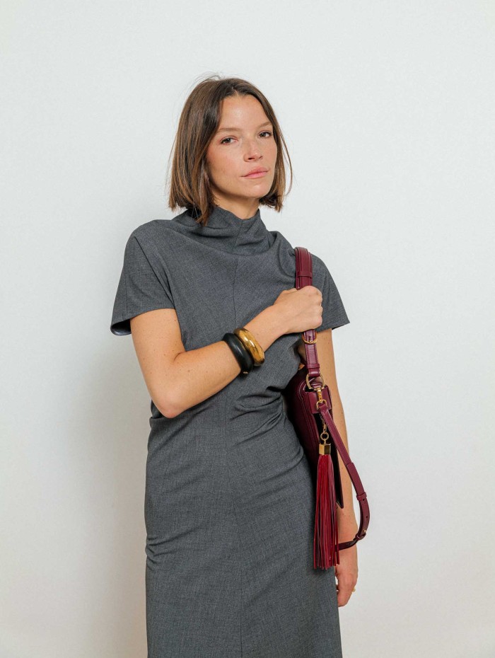 Robe grise anthracite - Kate - 26 Avenue