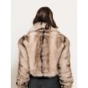 Veste Quantum effet fourrure à revers | Max Mara