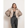 Veste Quantum effet fourrure à revers | Max Mara