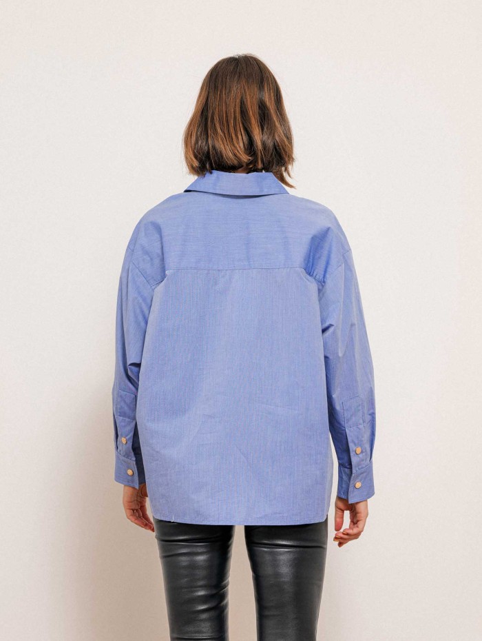 Blouse oversize en coton - Catherine - A.shirt