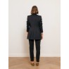 Pantalon en maille Milano stretch noir - Paola - 26 Avenue