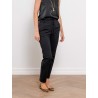 Pantalon en maille Milano stretch noir - Paola - 26 Avenue