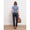 Pantalon en maille Milano stretch navy - Paola - 26 Avenue