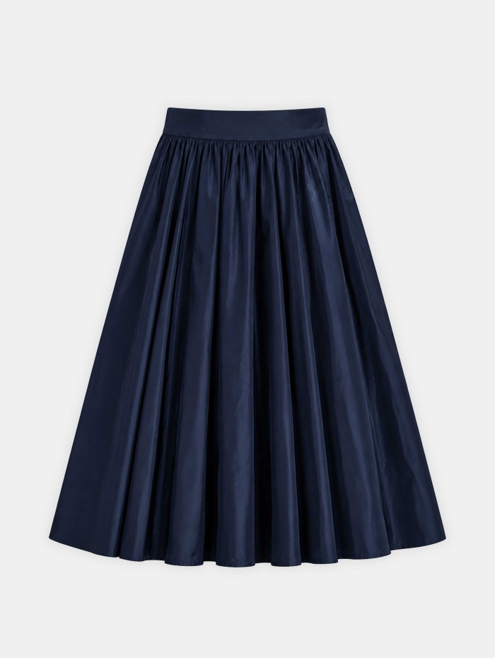 Jupe midi en taffetas - Elisa - 26 avenue