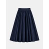 Jupe midi en taffetas - Elisa - 26 avenue