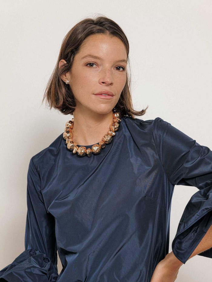 Robe en taffetas à volants - Constance - 26 Avenue