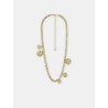 Collier sautoir à médailles - Céleste - Goosens