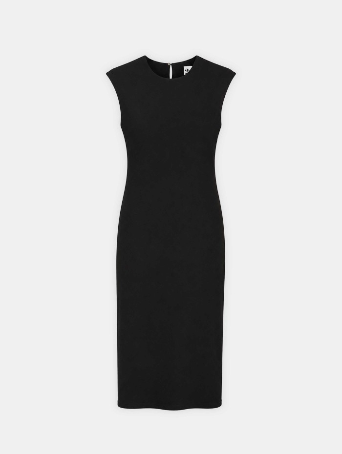 Robe à col rond noire - Siena - 26 Avenue