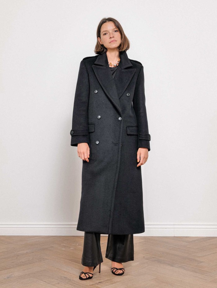 Manteau long en laine - Elliot - 26 Avenue