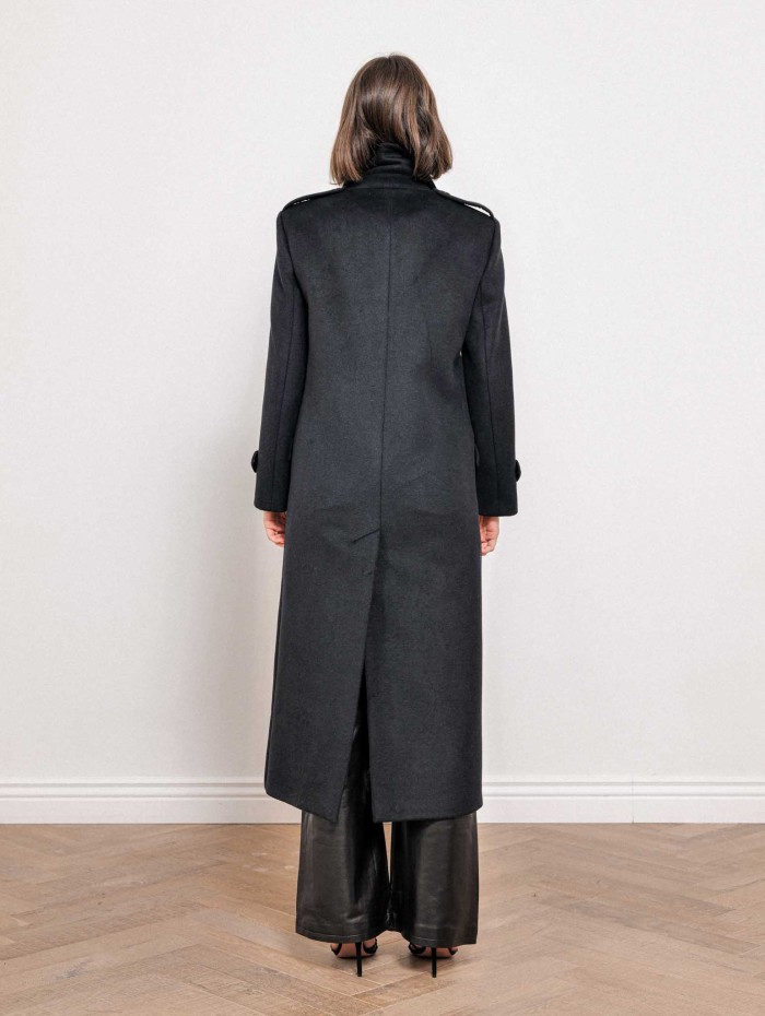 Manteau long en laine - Elliot - 26 Avenue