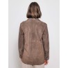Veste en cuir d’agneau suédé Gocce | Max Mara