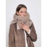 Veste en cuir d’agneau suédé Gocce | Max Mara