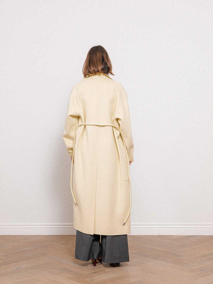 Manteau long oversize en pure laine - Spxzannata - Max Mara