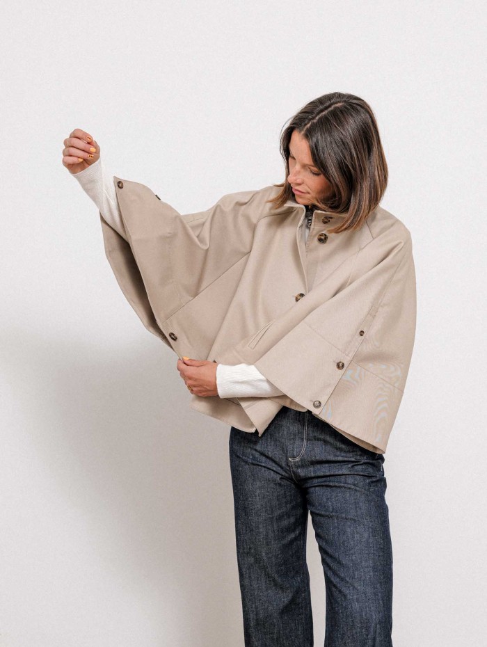 Cape en gabardine - Mxafluco - Max Mara