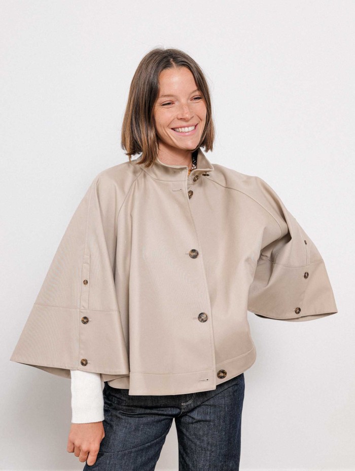 Cape en gabardine - Mxafluco - Max Mara