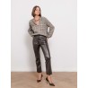 Pantalon en jersey - Smmsublime - Chocolat