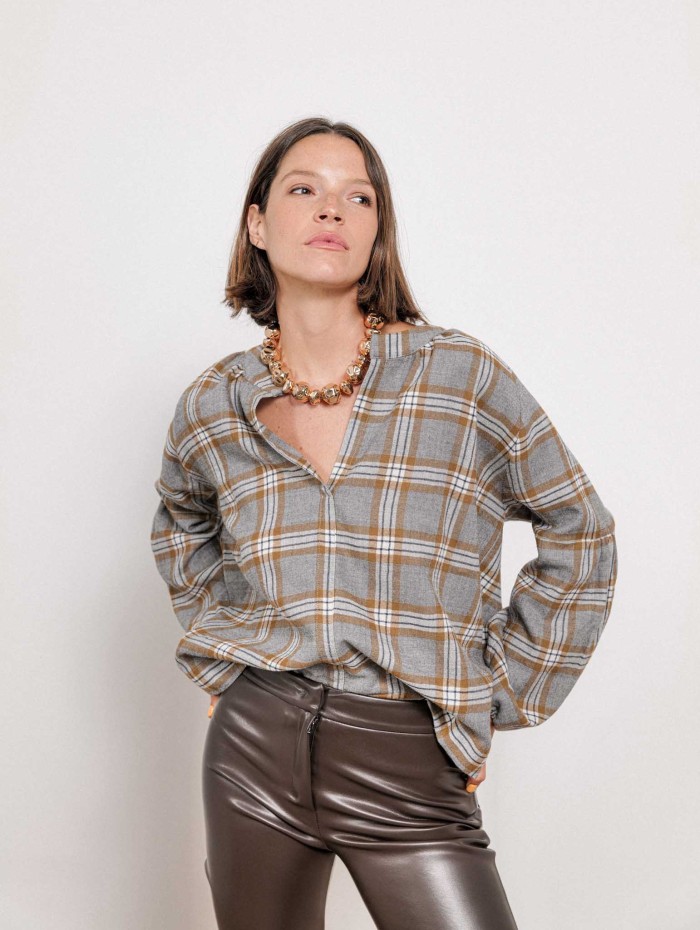 Pantalon en jersey - Smmsublime - Chocolat