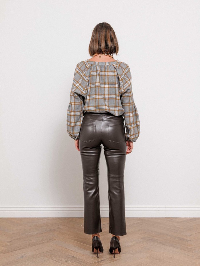 Pantalon en jersey - Smmsublime - Chocolat