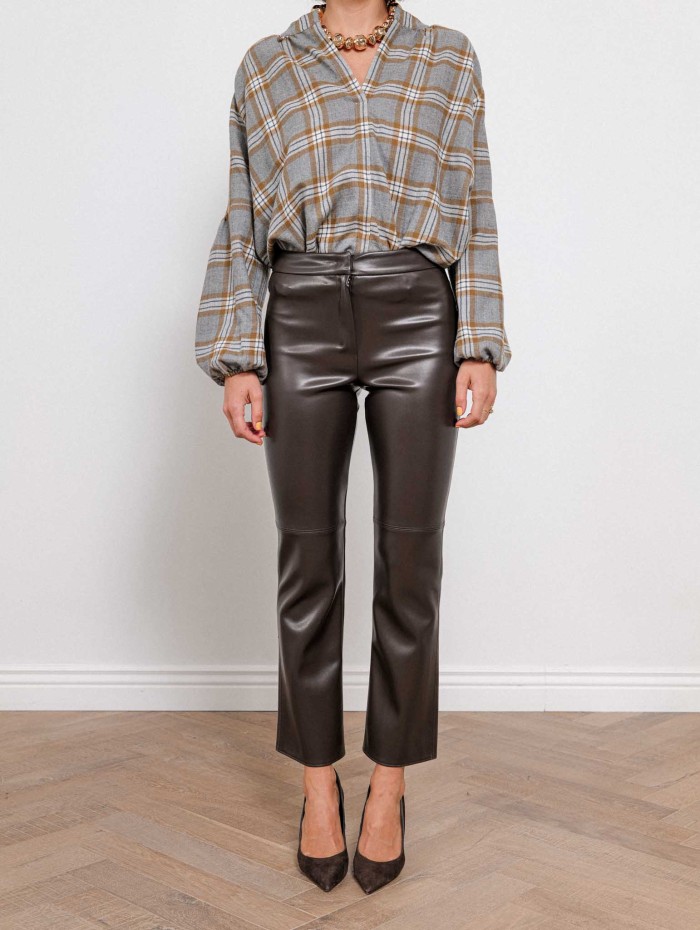 Pantalon en jersey - Smmsublime - Chocolat