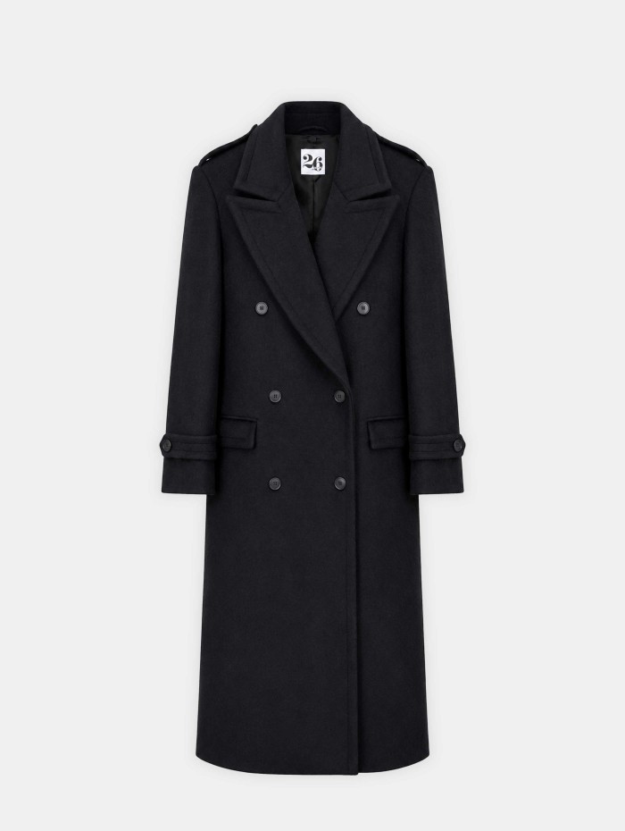 Manteau long en laine - Elliot - 26 Avenue