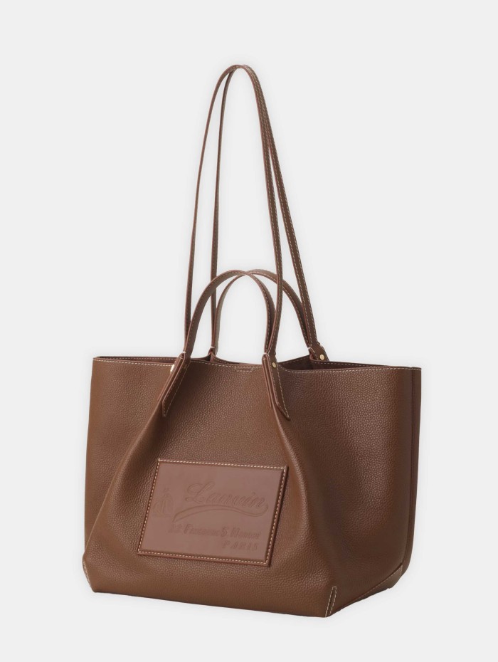 Sac cabas en cuir grainé - Catch - Lanvin