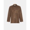 Veste en cuir d’agneau suédé Gocce | Max Mara