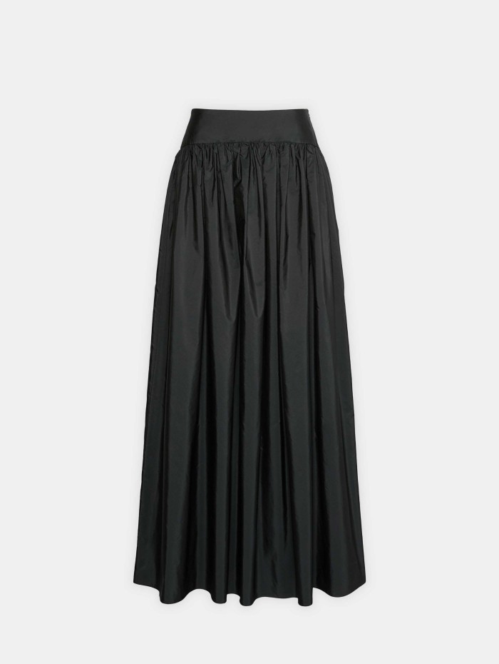 Jupe longue Eroico en taffetas de soie | Max Mara