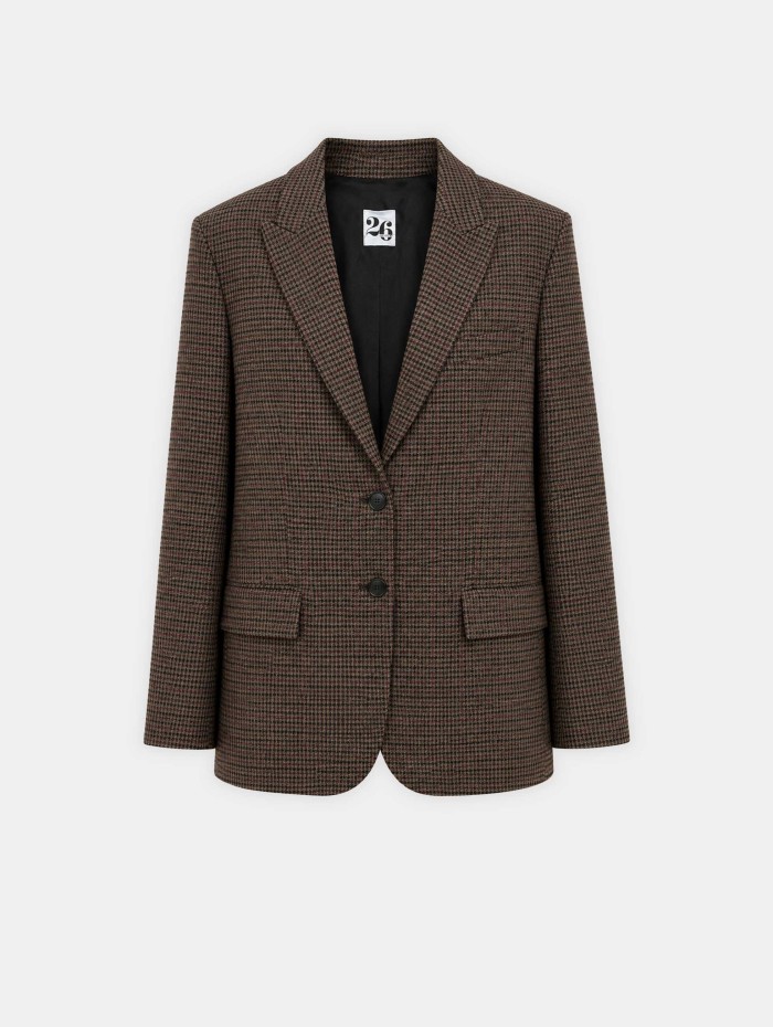 Blazer pied de poule - Gabrielle - 26 Avenue