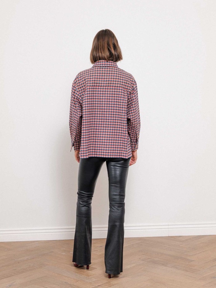 Blouse en coton - Carreaux - A.shirt