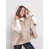 Cape en laine et cachemire - Beige - Max et moi