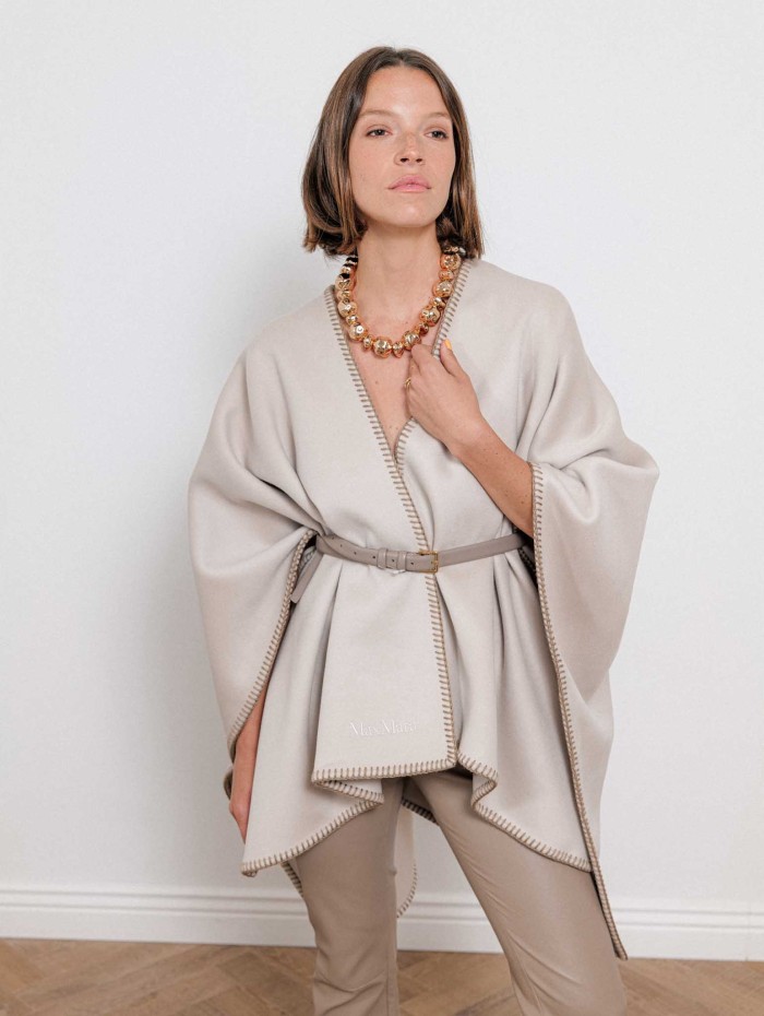 Cape en laine - Mxacolomba - Max Mara