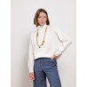 Pantalon fluide bleu en laine vierge - Mstmagma - Max mara