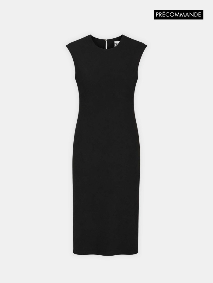 Robe à col rond noire - Siena - 26 Avenue