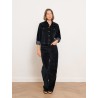 Chemise courte en velours bleu marine - Mstrivolo  - Max mara